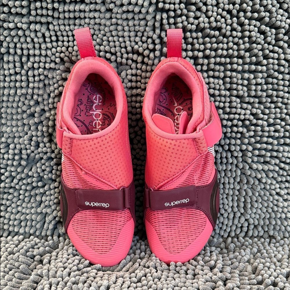 Women's Pink and Burgundy Athletic Shoes